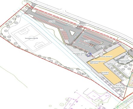Hopescourt week 16 site plan