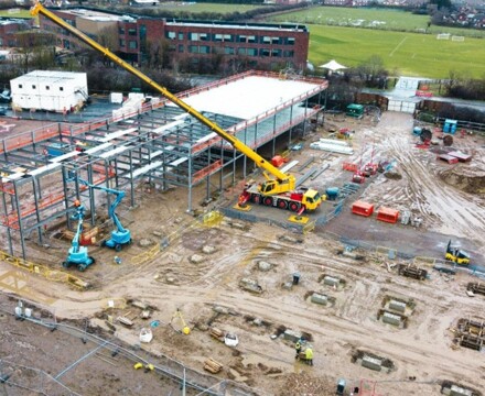 Hopescourt week 17 full view across site